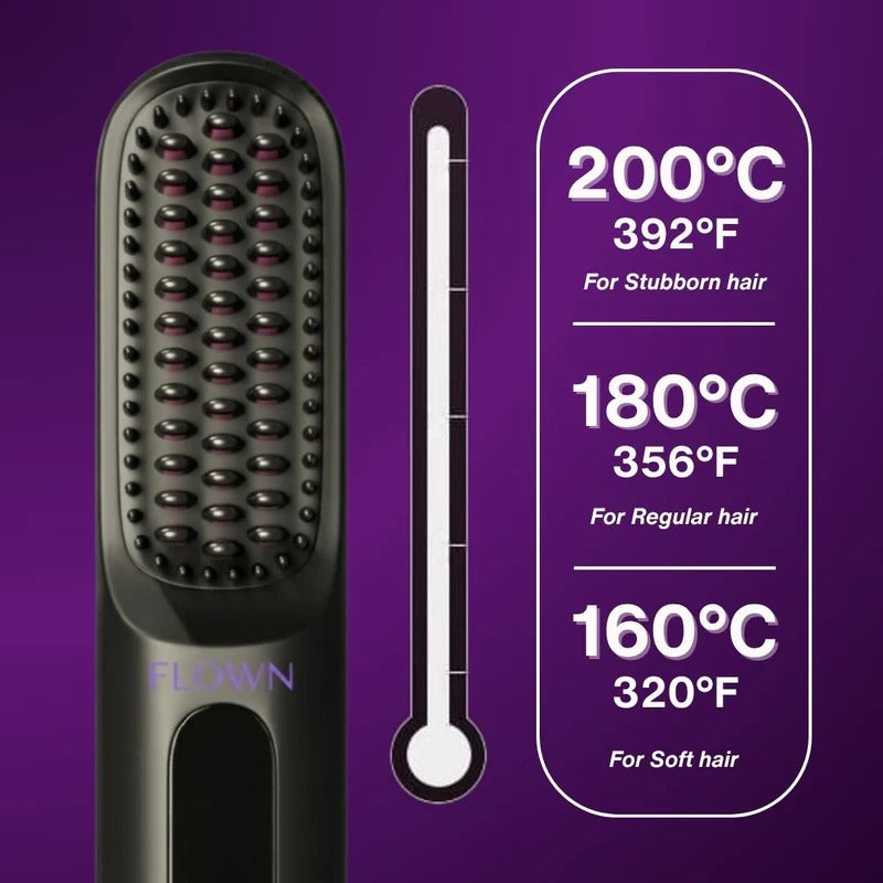 BRUSHLIX Kablosuz Şarjlı Saç Düzleştirici